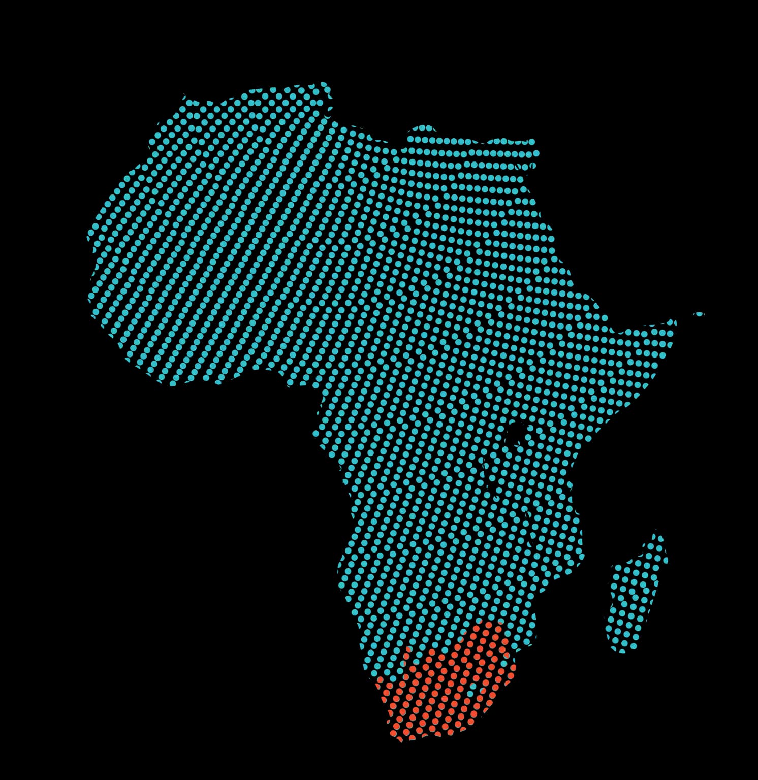 South Africa map